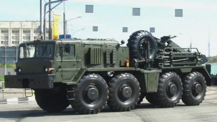 Військові тягачі маз (автомобіль з тисячею облич: військові професії тягачів маз) Військові тягачі маз