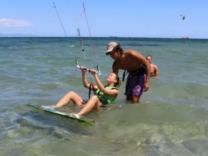Водні старти на кайте - як встати на дошку (дошку) Водні старти на кайте - як встати на дошку