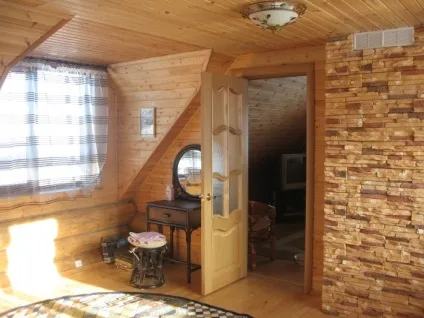 Внутрішнє оздоблення дерев'яного будинку фото (дерев'яного) Внутрішнє оздоблення дерев'яного будинку фото