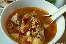 Харчо з помідорами - рецепт з фото