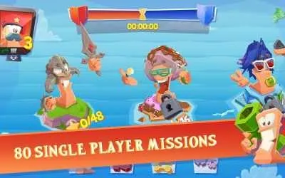 Worms 4 v 2 злом для андроїд