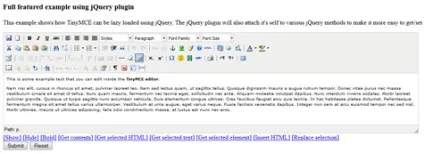Wysiwyg html редактор