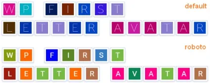 Wp first letter avatar аватари за першою літерою імені (ника)