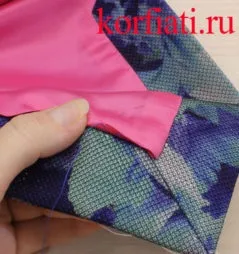 Спідниця з розрізом на підкладці - майстер-клас а (припуску низу спідниці) Спідниця з розрізом на підкладці - майстер-клас а