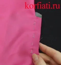 Спідниця з розрізом на підкладці - майстер-клас а (підкладки вздовж блискавки) Спідниця з розрізом на підкладці - майстер-клас а