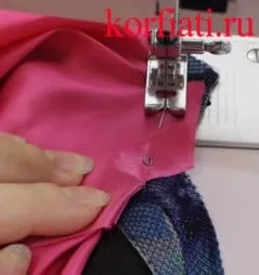 Спідниця з розрізом на підкладці - майстер-клас а (спідниця) Спідниця з розрізом на підкладці - майстер-клас а