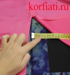 Спідниця з розрізом на підкладці - майстер-клас а (майстер-клас) Спідниця з розрізом на підкладці - майстер-клас а