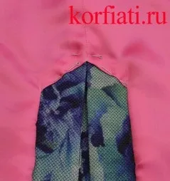 Спідниця з розрізом на підкладці - майстер-клас а (припуску низу спідниці) Спідниця з розрізом на підкладці - майстер-клас а