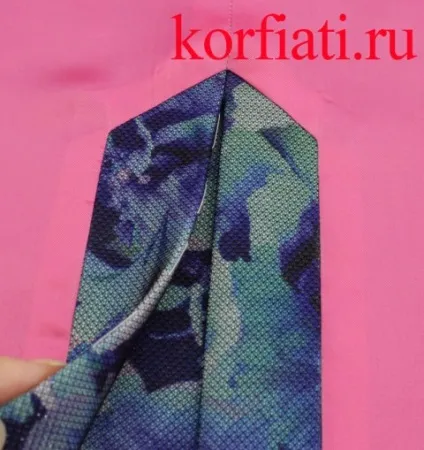 Спідниця з розрізом на підкладці - майстер-клас а (підкладки вздовж блискавки) Спідниця з розрізом на підкладці - майстер-клас а