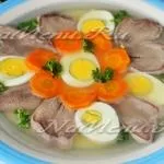Холодець з курки з желатином, рецепт з фото крок за кроком