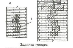 Закладення тріщин у цегляних стінах відео (стінах) Закладення тріщин у цегляних стінах відео