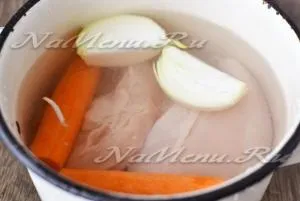 Холодець з курки з желатином, рецепт з фото крок за кроком