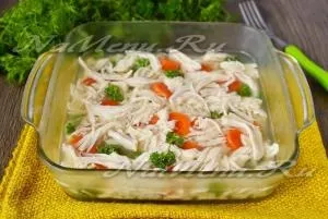 Холодець з курки з желатином, рецепт з фото крок за кроком