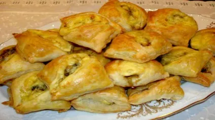 Закусочні конвертики з грибами (закусочні конвертики грибами) Закусочні конвертики з грибами
