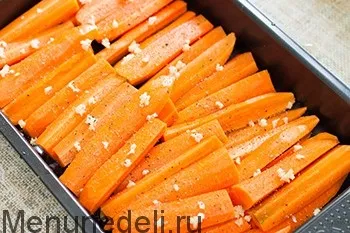 Запечена курка з медової морквиною (що приготувати з моркви) Запечена курка з медової морквиною