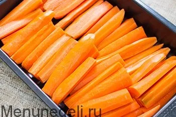 Запечена курка з медової морквиною (медової) Запечена курка з медової морквиною