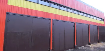 Будівля для автосервісу з сендвіч-панелей (автосервісу) Будівля для автосервісу з сендвіч-панелей