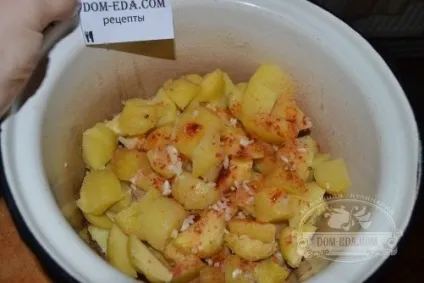 Запечена картопля «по-мексиканськи» рецепт з фото (запечена картопля) Запечена картопля «по-мексиканськи» рецепт з фото