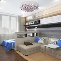 Зонування кімнати на спальню і вітальню цікаві особливості (зонування) Зонування кімнати на спальню і вітальню цікаві особливості