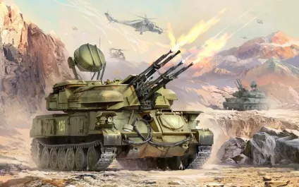 ЗСУ-23-4 шилка зенітна самохідна установка, технічні характеристики ТТХ і опис комплексу, (установка) ЗСУ-23-4 шилка зенітна самохідна установка, технічні характеристики ТТХ і опис комплексу,