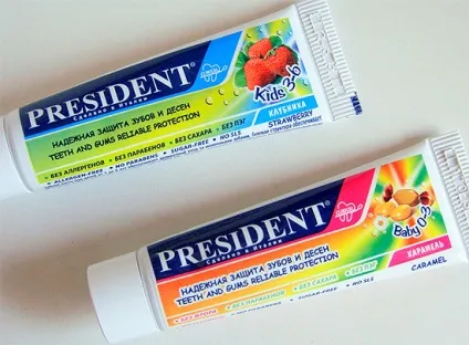 Зубна паста президент (president) її особливості та відгуки про застосування