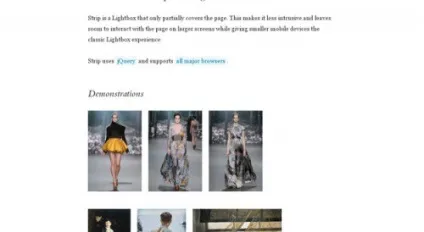 14 Безкоштовних jquery lightbox-бібліотек, javascript