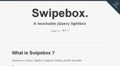 14 Безкоштовних jquery lightbox-бібліотек, javascript