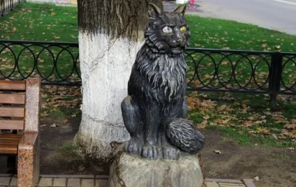 10 Пам'ятників коту вченому в українських містах (Раменське) 10 Пам'ятників коту вченому в українських містах