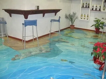 3D підлоги в інтер'єрі пожвавите свій будинок (фото), будинок мрії (декоративні 3d підлоги) 3D підлоги в інтер'єрі пожвавите свій будинок (фото), будинок мрії