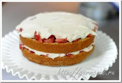Швидкий торт з полуницею (strawberry shortcake) - гурману на замітку