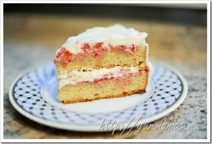 Швидкий торт з полуницею (strawberry shortcake) - гурману на замітку