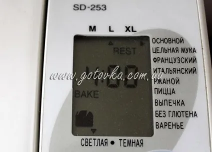 Білий хліб в хлібопічці Панасонік