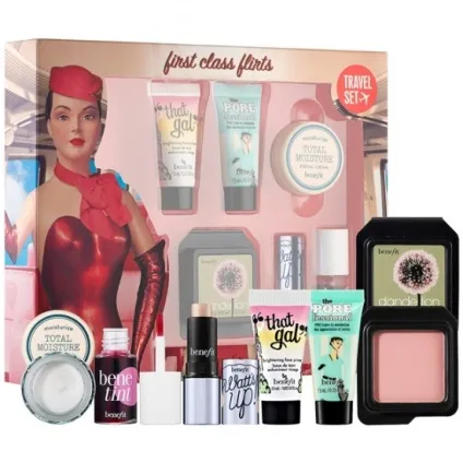 Benefit cosmetics first class flirts travel set відгуки