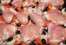 Запечена курка по-французьки - рецепт з покроковими фото (курка) Запечена курка по-французьки - рецепт з покроковими фото