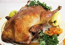 Запечена курка по-французьки - рецепт з покроковими фото (рецепт) Запечена курка по-французьки - рецепт з покроковими фото