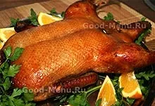 Запечена курка по-французьки - рецепт з покроковими фото (по-французьки) Запечена курка по-французьки - рецепт з покроковими фото