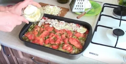 Запіканка з макаронів з сиром і смачним соусом для макаронів (смачним) Запіканка з макаронів з сиром і смачним соусом для макаронів