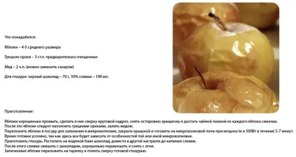 Запечені яблука для дитини рецепти в духовці, мікровалновке (запечені яблука для дитини) Запечені яблука для дитини рецепти в духовці, мікровалновке
