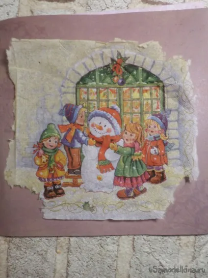 Засніжений будиночок зі скляної пляшки (офарблюємо білою фарбою) Засніжений будиночок зі скляної пляшки