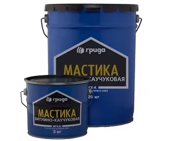 Бітумно-каучукова мастика ціна, для покрівлі, холодна, застосування (застосування) Бітумно-каучукова мастика ціна, для покрівлі, холодна, застосування