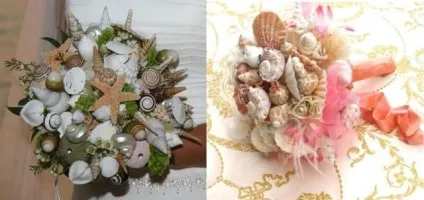 Букети з черепашок своїми руками (своїми) Букети з черепашок своїми руками