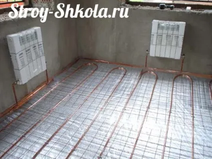 Чим залити теплий водяна підлога (теплого водяного статі) Чим залити теплий водяна підлога