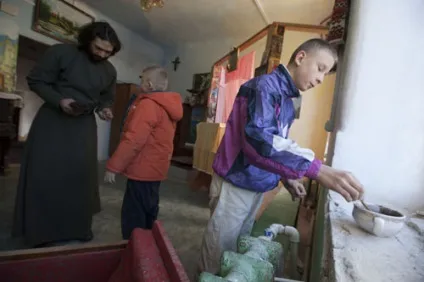 Диякон Тарасій і його собака