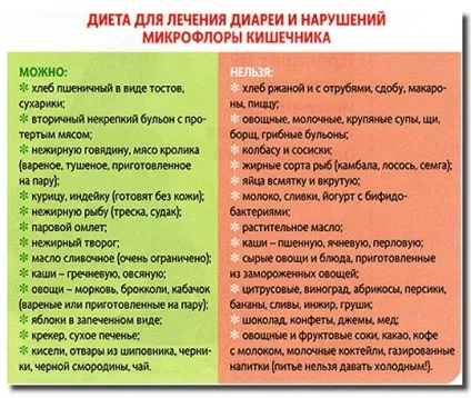 Дієта при діареї меню і поради при гострому і хронічному проносі (дієта) Дієта при діареї меню і поради при гострому і хронічному проносі