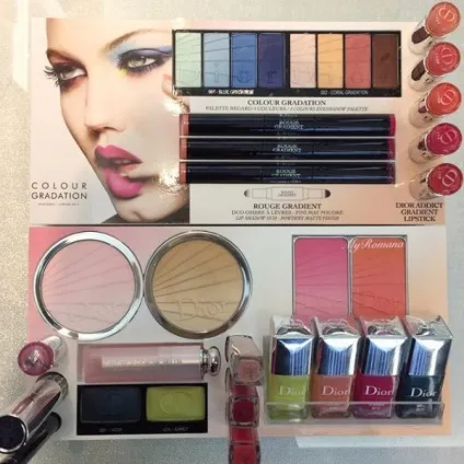 Dior color gradation makeup collection spring 2017 - елена Чемезова