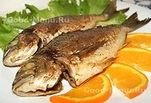 Дорадо запечена в духовці - рецепт з покроковими фото (великої кам'яної солі) Дорадо запечена в духовці - рецепт з покроковими фото