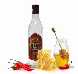 Домашня горілка з медом, лимоном, імбиром і перцем (медом) Домашня горілка з медом, лимоном, імбиром і перцем