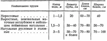 Донні водоспуски - спеціальні види робіт у будівництві