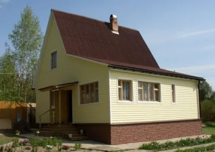 Будиночок з сайдингом, обшивка і обробка дачного садового будиночка сайдингом, відео (сайдингом) Будиночок з сайдингом, обшивка і обробка дачного садового будиночка сайдингом, відео