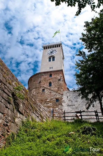 Пам'ятки Любляни на карті опис і фотографіїі